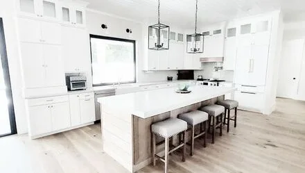 Kitchen unpacked and organized in St. Augustine, FL