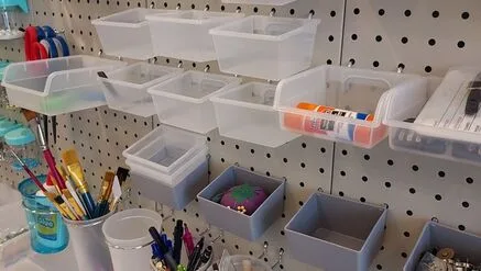 organized craft room